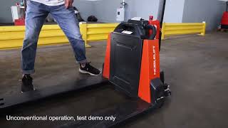 NOBLELIFT Lithium Powered Compact Electric Pallet Trucks [upl. by Nanahs395]