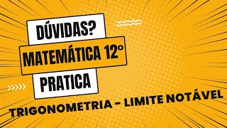 TRIGONOMETRIA 12°  Limite notável e continuidade função por ramos Exercício [upl. by Norraf571]