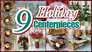 EASY DIY HOLIDAY CENTERPIECE IDEAS 2021 DOLLAR TREE HOLIDAY CENTERPIECE DIYS [upl. by Sharon]