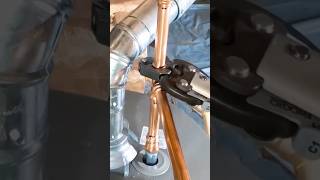 Replacing a gas fired water heater and thermal expansion tank 💦 plumbing plumber asmr diy [upl. by Vasti]