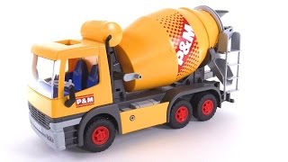 Playmobil City Action Cement Mixer review set 7932 [upl. by Felicie]