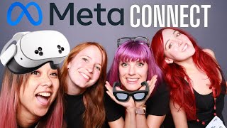 BEAT SABER GIRLS UNITE at Meta Connect 2024  Orion Glasses Quest 3S amp MORE [upl. by An494]