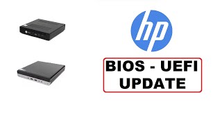 HP EliteDesk 800 G2  Cómo actualizar BIOS UEFI [upl. by Sitra]