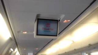 Privatair Boeing 737700 Boeing Business Jet BBJ saftey video part I Apr 2009 [upl. by Adnoyek425]