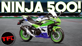 2024 Kawasaki Ninja 500  Should You Upgrade Ninja 400 Replacement [upl. by Imefulo]