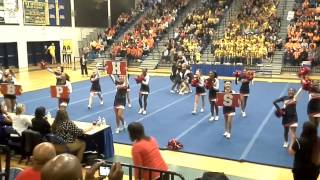 Brooke Point Stafford County cheer [upl. by Aerdnat365]