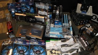 Mega Gaming PC Dual Grafikcard GTX 690 EVGA and SSD´s i7 [upl. by Fisa]