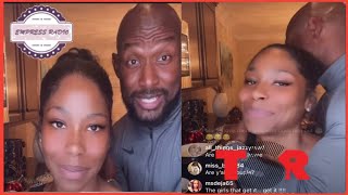 LAMH Martell amp Arionne Curry Go PUBLIC On Instagram Live Says They’re Both Happy [upl. by Sauls924]