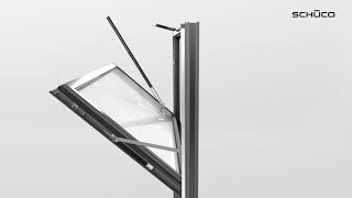 CONSTANTINEBYDESIGN  SCHUCO HURRICANE WINDOW NEW HIDDEN HINGE FEATURES [upl. by Egdirdle]