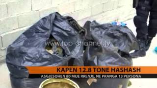 Lazarat kapen 128 ton hashash  Top Channel Albania  News  Lajme [upl. by Nongim166]