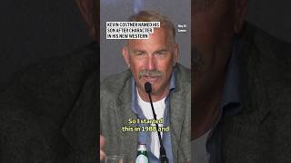 Kevin Costner named his son after character in his new Western [upl. by Htrow]