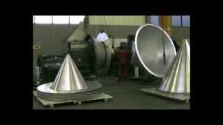 Metal Spinning Ø10  Ø3000 and up to 12 mm wall thickness by Orfa Visser [upl. by Aronow]