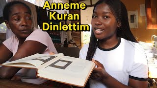 Hıristiyan Annem ilk kez kuran Kerim dinledi [upl. by Fisoi]