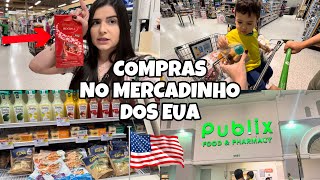 COMPRAS NO MERCADINHO DE BAIRRO  COMIDA FRESQUINHA NOS EUA [upl. by Joly]