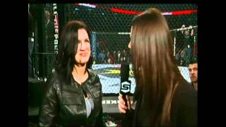 Gina Carano Back to Return to MMA Strikeforce in 2011 Announcement [upl. by Ddal]