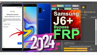 Samsung J6 plus frp bypass  pin  password amp pattern remove unlock tool frpbypass frp j6plus [upl. by Raimund]