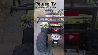 Cuatrimoto Italika ATV 180 con reversa 2017 embellecida con aditamentos de mercado libre Peluso Tv [upl. by Peyter]