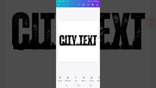 Typography Tips  Make a Cool Text Appear behind your picture Using Canva  Easy way to Edit [upl. by Madriene379]