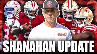 UPDATE Shanahan Says 49ers Working HARD For Trent Dobbs amp Cowing  Krueger amp Jordan Eliott [upl. by Birchard]