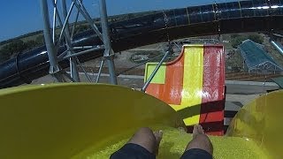 Tsunami Water Slide at Hungarospa [upl. by Sivra]