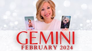 GEMINI  WOW This Is Truly Your Year To SHINE Gemini FEBRUARY 2024 TAROT READING [upl. by Wickham]