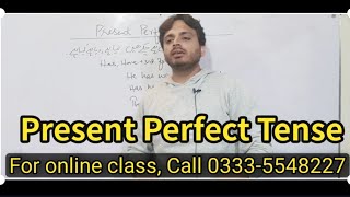 Present Perfect Tense  Active voice and Passive Voice  By Syed Ali Raza Kazmi [upl. by Ruprecht]