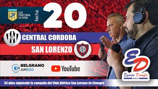 ⚽️ CENTRAL CORDOBA vs SAN LORENZO  Reacciones en VIVO  EquipoDesafio 🔴 🔵 sanlorenzo [upl. by Tracey]