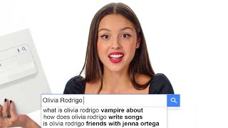 Olivia Rodrigo Answers The Webs Most Searched Questions  WIRED [upl. by Pearson]