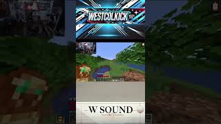 Julieta le fallo a west minecraft twitch westcol clips westcolkick streamer girlofnox [upl. by Annwahsal363]