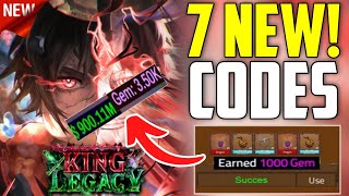 NEW ALL WORKING CODES FOR KING LEGACY IN JANUARY 2024 ROBLOX KING LEGACY CODES [upl. by Johnnie]