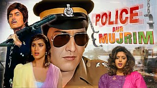 Raaj Kumar Vinod Khanna Action BLOCKBUSTER Full Movie 4K Police Aur Mujrim 1992  Meenakshi Nagma [upl. by Eniortna]