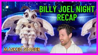 Billy Joel Night Clue Recap  Masked Singer [upl. by Aillil]