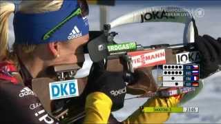 2012 Biathlon World Championships  Womens Relay [upl. by Aisiat]