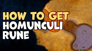 How to Get Homunculi Rune Sod WoW [upl. by Aisatsan]