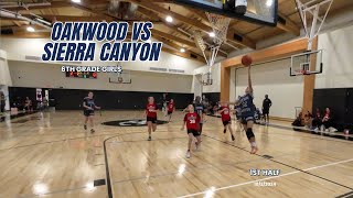 Oakwood vs Sierra Canyon 1st Half [upl. by Narda]