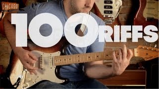 100 Riffs A Brief History of Rock N Roll [upl. by Droflim]