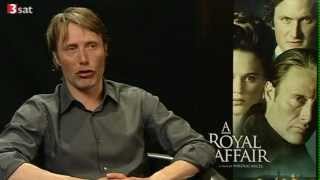 Mads Mikkelsen A Royal Affair Interview [upl. by Ayhdiv815]