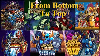 Ranking the Shovel Knight Games [upl. by Clive]