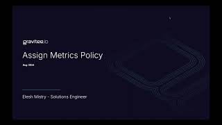 Gravitee  Assign Metrics Policy [upl. by Danialah]