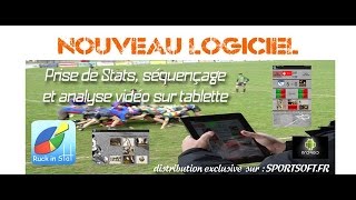 LOGICIEL DE RUGBY RUCKINSTAT [upl. by Emerej]