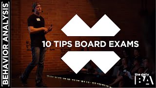 10 Tips for Preparing for the BCBA Exam [upl. by Yregerg415]