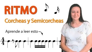 Ritmo CORCHEAS y SEMICORCHEAS  Aprende Música [upl. by Martinsen]