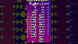 IWBTG IN GD insanelevel geometrydashdemon gd geometrydashplayer geometrydash iwbtg gdp [upl. by Semele996]