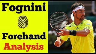 Fabio Fognini Forehand Analysis  Unique In His Technique [upl. by Oralle103]