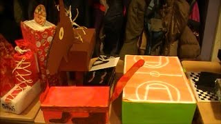 Как мы готовили подарокподелкуSurprise к празднику Синтерклааса  Surprise Sinterklaas 2013 [upl. by Adlemy]