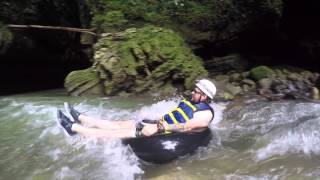 Tanama River Adventures CaveTubing Bodyrafting [upl. by Cadman16]