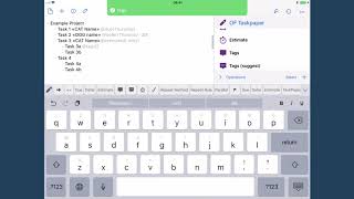 Automators 5 Using Drafts to Create OmniFocus Project Templates [upl. by Nahgem]