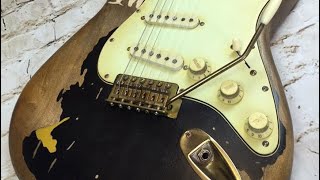 How to relic a guitar the easy way [upl. by Ynnelg]