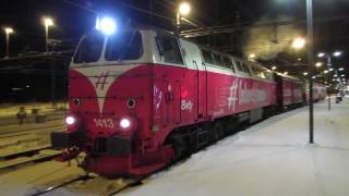 Trainspotting  Östersund  January 2017 [upl. by Jobyna]