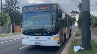 Ventura Knoxfield 1215 SCANIA K280UB  Volgren CR228L On Route 734 To Glen Waverley [upl. by Demaggio]